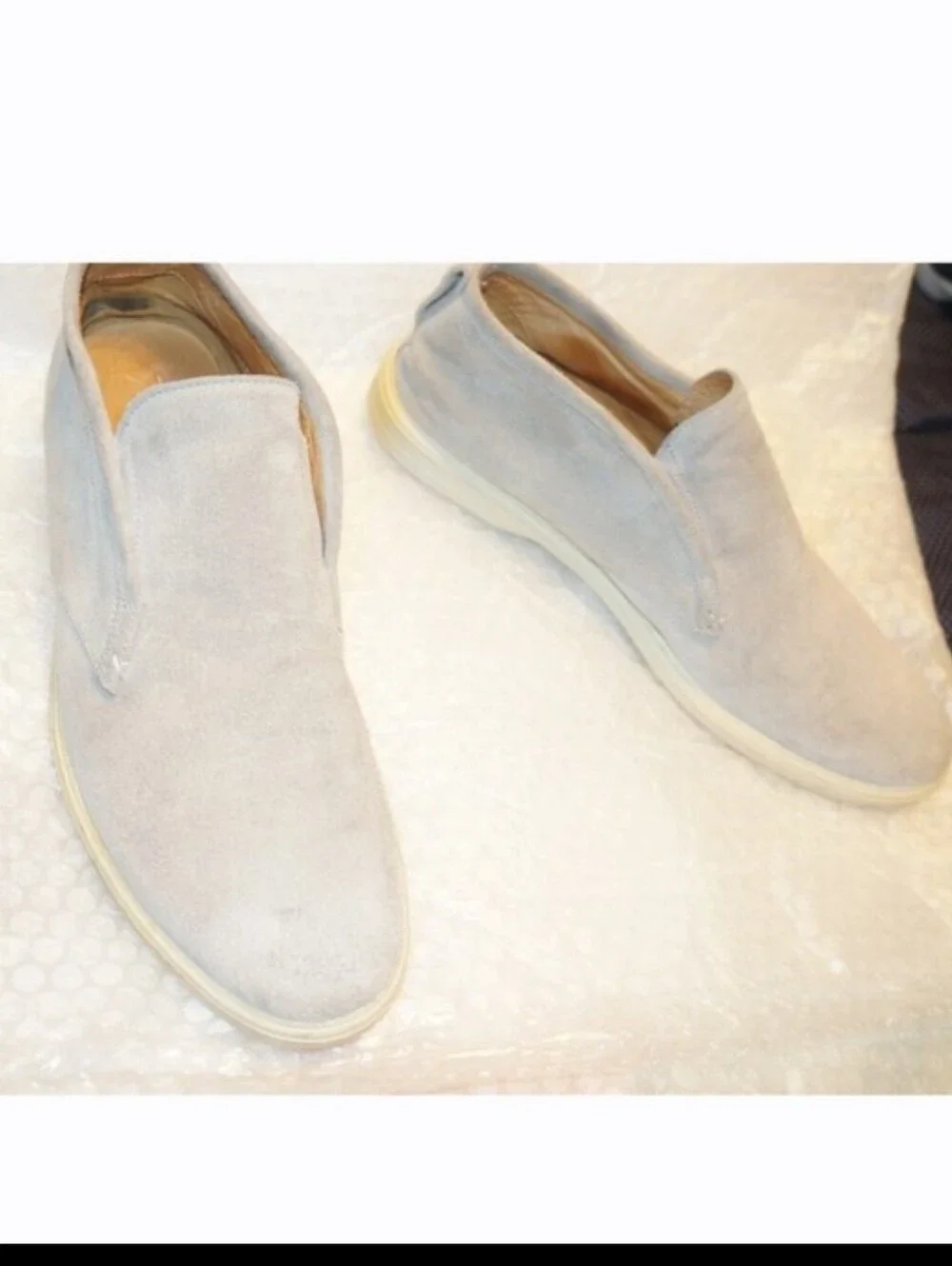 Peter Millar Excursionist Chukka Boots in gray suede Size 11